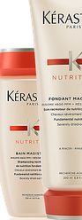 Комплект Керастаз Нутритив Магистрал шампунь + кондиционер (250+200 ml) для очень сухих волос - Kerastase