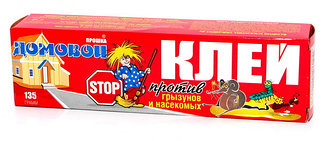 Клей от грызунов и насекомых Домовой Прошка (135 гр)