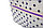 Органайзер для вещей на каркасе 40х30х20см, бежевый с фиолетовым, фото 4