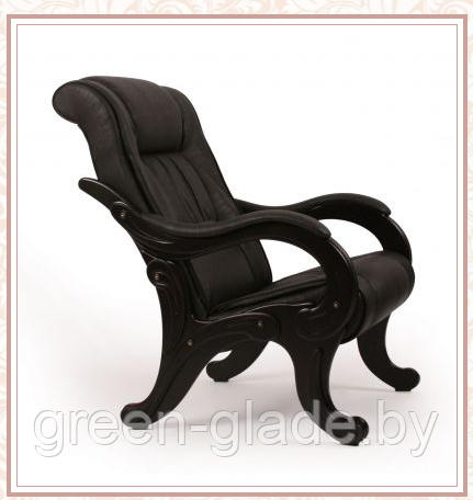 Кресло для отдыха модель 71 каркас Венге экокожа Дунди-108 - фото 2 - id-p5535327
