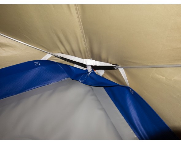 Универсальный пол Митек к палатке для зимней рыбалки (1.80х1.80м) 3 лунки - фото 7 - id-p114351132