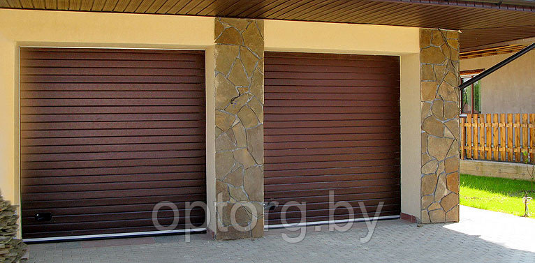 Секционные ворота для гаража - фото 5 - id-p5952017