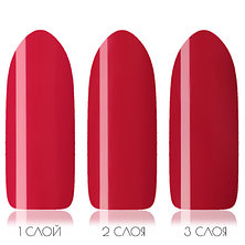 Гель лак Haruyama (рубиново-красный) Gel Polish, 8 ml., фото 2