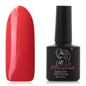 Гель лак Haruyama (оранжевый) Gel Polish, 8 ml., фото 2