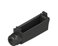 VF MKCV22 Pizzato Elettrica Защитная крышка для контактов с винтовыми зажимами с кабельным вводом