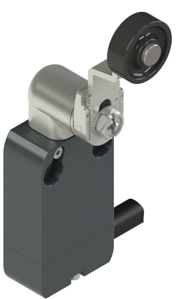 NA G222KH-DN2 Pizzato Elettrica Модульный выключатель со встроенным кабелем с регулируемым металлическим поворотным рычагом и роликом O 20 мм