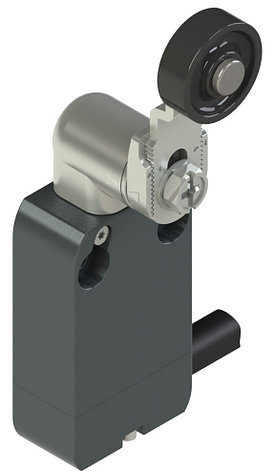 NA G222KG-DN2 Pizzato Elettrica Модульный выключатель со встроенным кабелем с регулируемым металлическим поворотным рычагом, фото 2