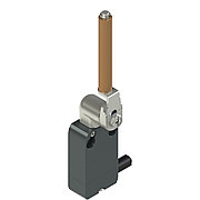 NA G112LP-DN2E24 Pizzato Elettrica Модульный выключатель со встроенным кабелем с металлическим поворотным рычагом с фарфоровым роликом