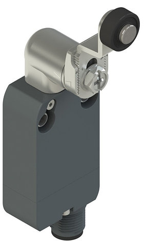 NF L112KD-SMK Pizzato Elettrica Модульный выключатель со встроенным разъемом с регулируемым металлическим поворотным рычагом и роликом диам. 14 мм, фото 2