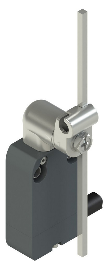 NF B112LB-DN1 Pizzato Elettrica Модульный выключатель со встроенным кабелем с металлическим вращающимся рычагом с регулируемым квадратным нержавеющим