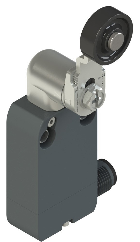 NF B112KG-DMK Pizzato Elettrica Модульный выключатель со встроенным разъемом с регулируемым металлическим поворотным рычагом