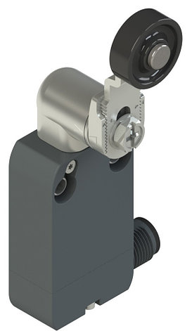 NF B112KG-DMK Pizzato Elettrica Модульный выключатель со встроенным разъемом с регулируемым металлическим поворотным рычагом, фото 2