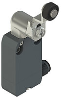 NF B112KD-DMK Pizzato Elettrica Модульный выключатель со встроенным разъемом с регулируемым металлическим поворотным рычагом и роликом диам. 14 мм