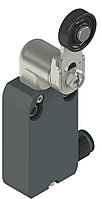 NF B112KB-DMK Pizzato Elettrica Модульный выключатель со встроенным разъемом с регулируемым металлическим поворотным рычагом и роликом диам. 14 мм