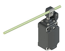 FP 204 Pizzato Elettrica Конечный выключатель, шток с регулируемым стекловолоконным стержневым рычагом