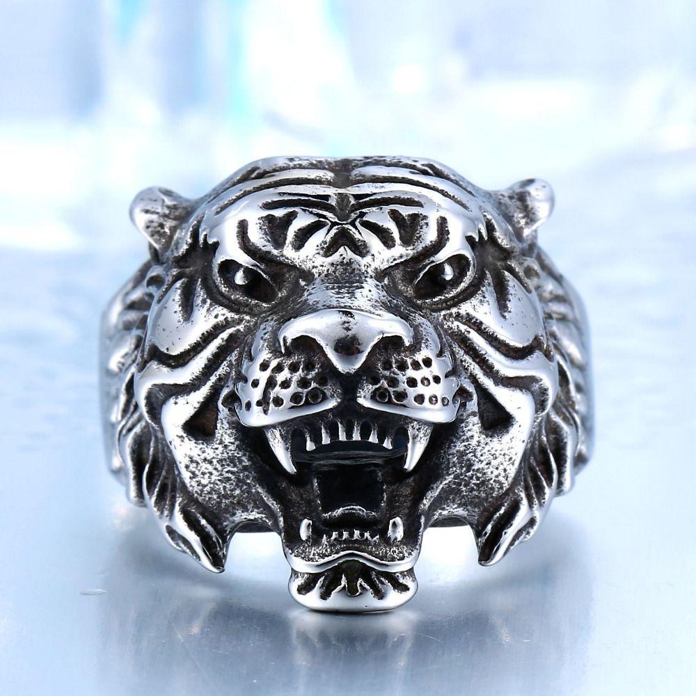 Мужской перстень "Тигр " - фото 1 - id-p114397899