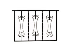 Классические кованые перила №4