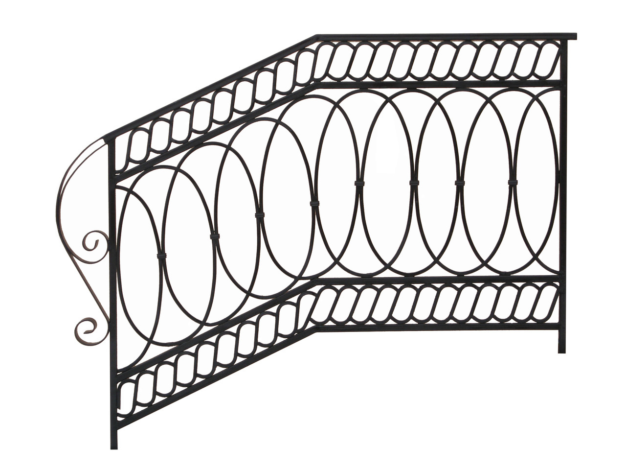 Перила металлические №6