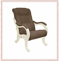 Кресло для отдыха модель 71 каркас Дуб шампань ткань Verona Brown