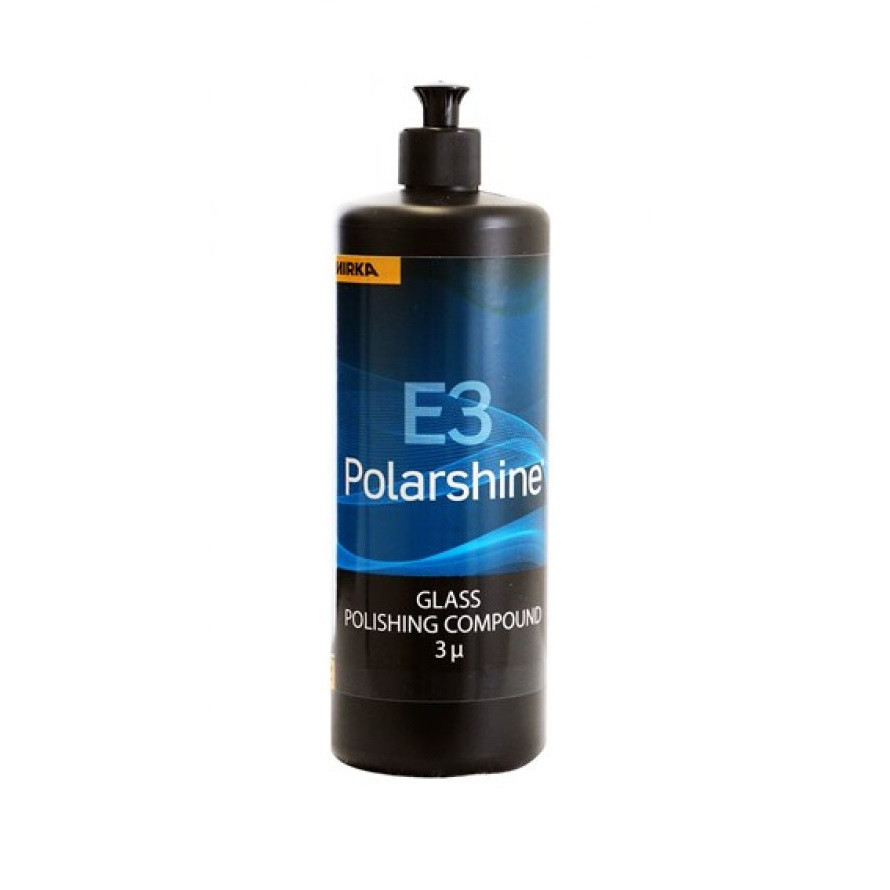 Polarshine E3 - Полировальная паста для полировки стекла | Mirka | 1л - фото 1 - id-p102306389
