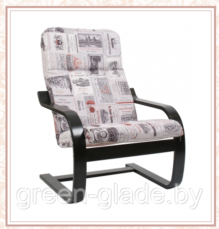 Кресло для отдыха Сайма каркас Венге ткань Vinum-03 - фото 1 - id-p23202447