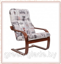 Кресло для отдыха Сайма каркас Вишня ткань Vinum-03