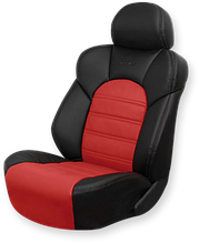 Чехлы на сидения Dinas Comfort, универсальные, черно-красные