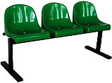 Сиденье пластиковое для стадионов  с элементами крепления Арена или Лужники, фото 3