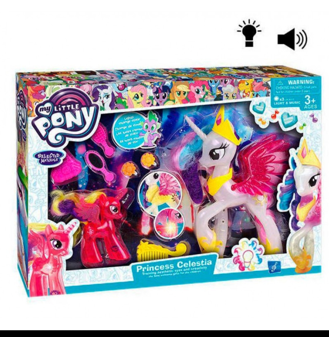 2 Фигрурки My Little Pony пони со световыми и звуковыми эффектами 1092 - фото 2 - id-p114441647