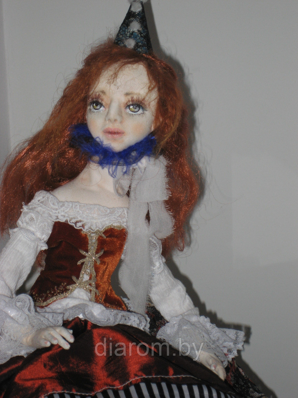 Авторская кукла Клоунесса Мэри - фото 1 - id-p114441892