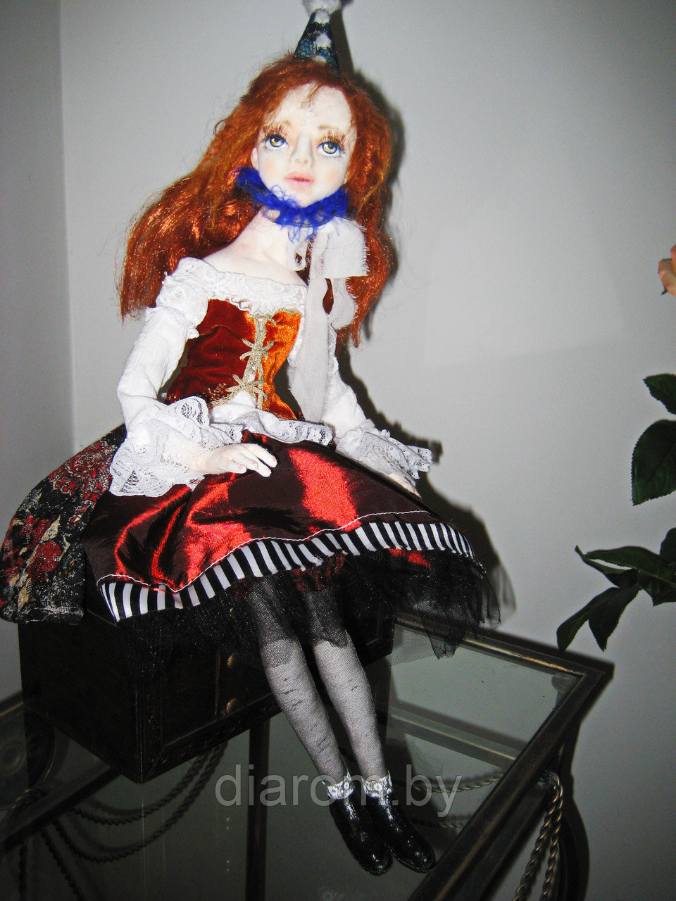 Авторская кукла Клоунесса Мэри - фото 2 - id-p114441892