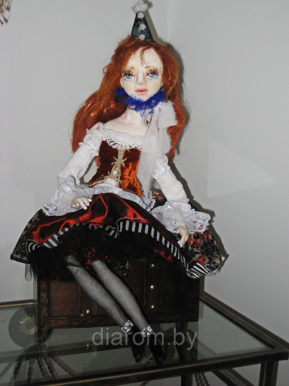 Авторская кукла Клоунесса Мэри - фото 3 - id-p114441892