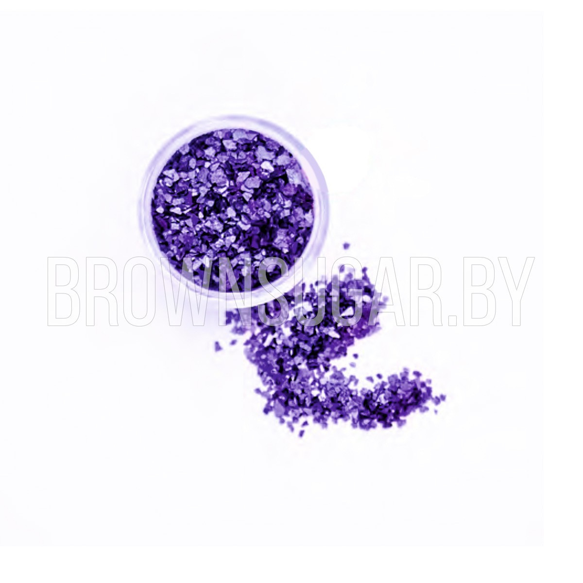 Блёстки цвет Пурпурный GLT 21.3 Sweety Kit (Россия, 4 гр, фракция 3-5 мм) - фото 1 - id-p113643320