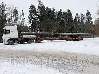 Перевозка  тралом негабаритного груза