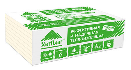 Теплоизоляционная плита "ХитПлит", 80 мм