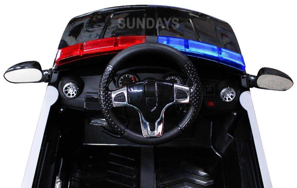 Детский электромобиль Sundays Dodge Police BJC666 черный - фото 4 - id-p114448511