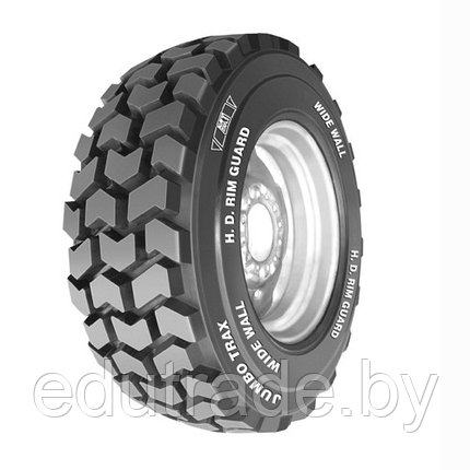 Шина для мини-погрузчика с бортовым поворотом 12-16.5 10PR BKT JUMBO TRAX HD TL, фото 2