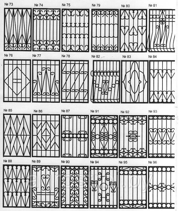Решётки на окна - фото 3 - id-p6567986