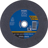 Круг (диск) отрезной 400 мм толщина 3,8 мм по стали и нержавеющей стали, 80 Т 400-3,8 К PSF CHOP STEELOX/25,4