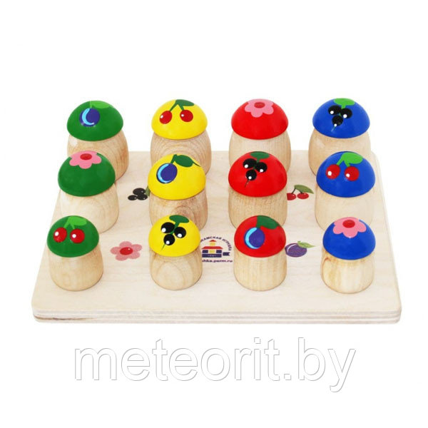 Игрушка детская Грибочки 12 штук