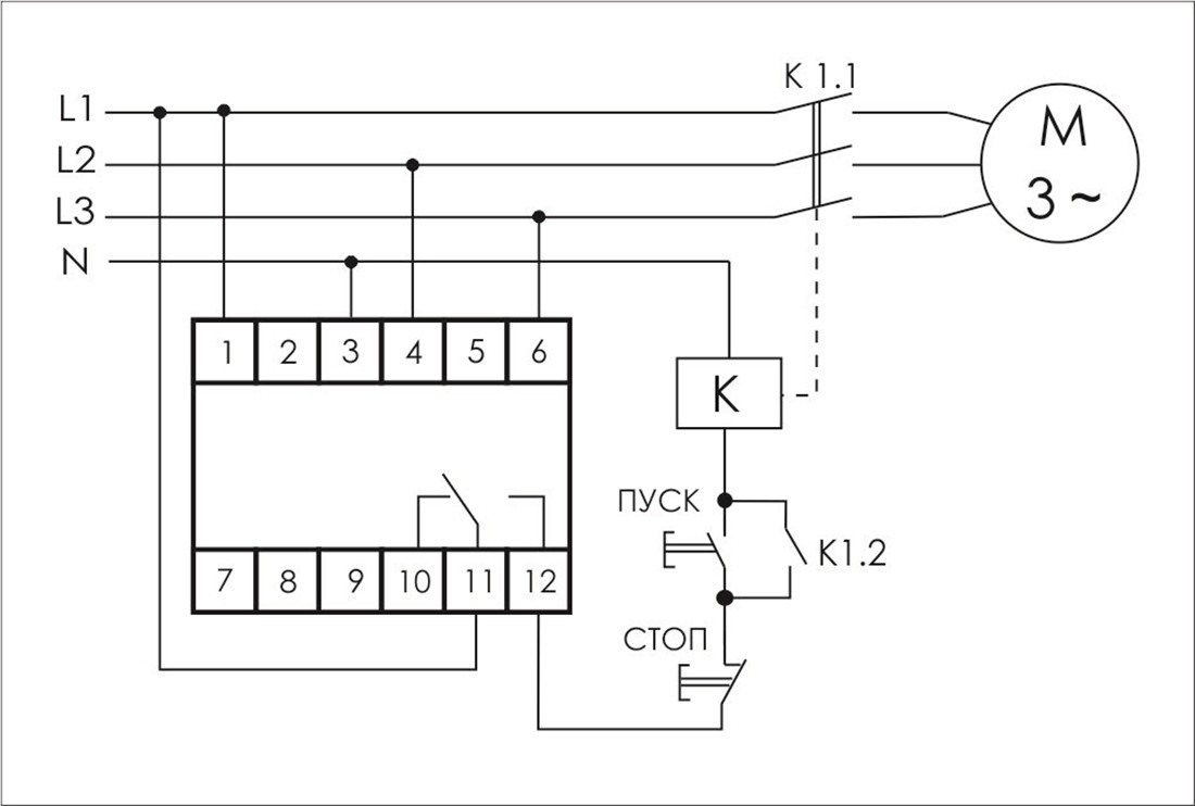 CZF-310 Реле контроля наличия и асимметрии фаз - фото 2 - id-p113845539