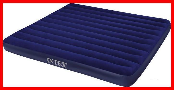 Надувной матрас кровать Intex 68755, 183х203х25 - фото 1 - id-p114468814