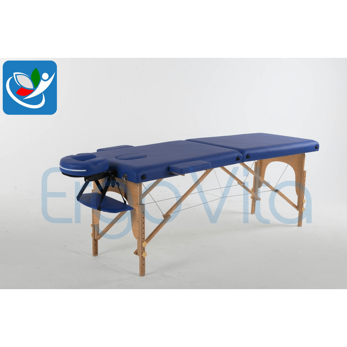 Массажный стол ErgoVita CLASSIC (синий) - фото 3 - id-p114489566