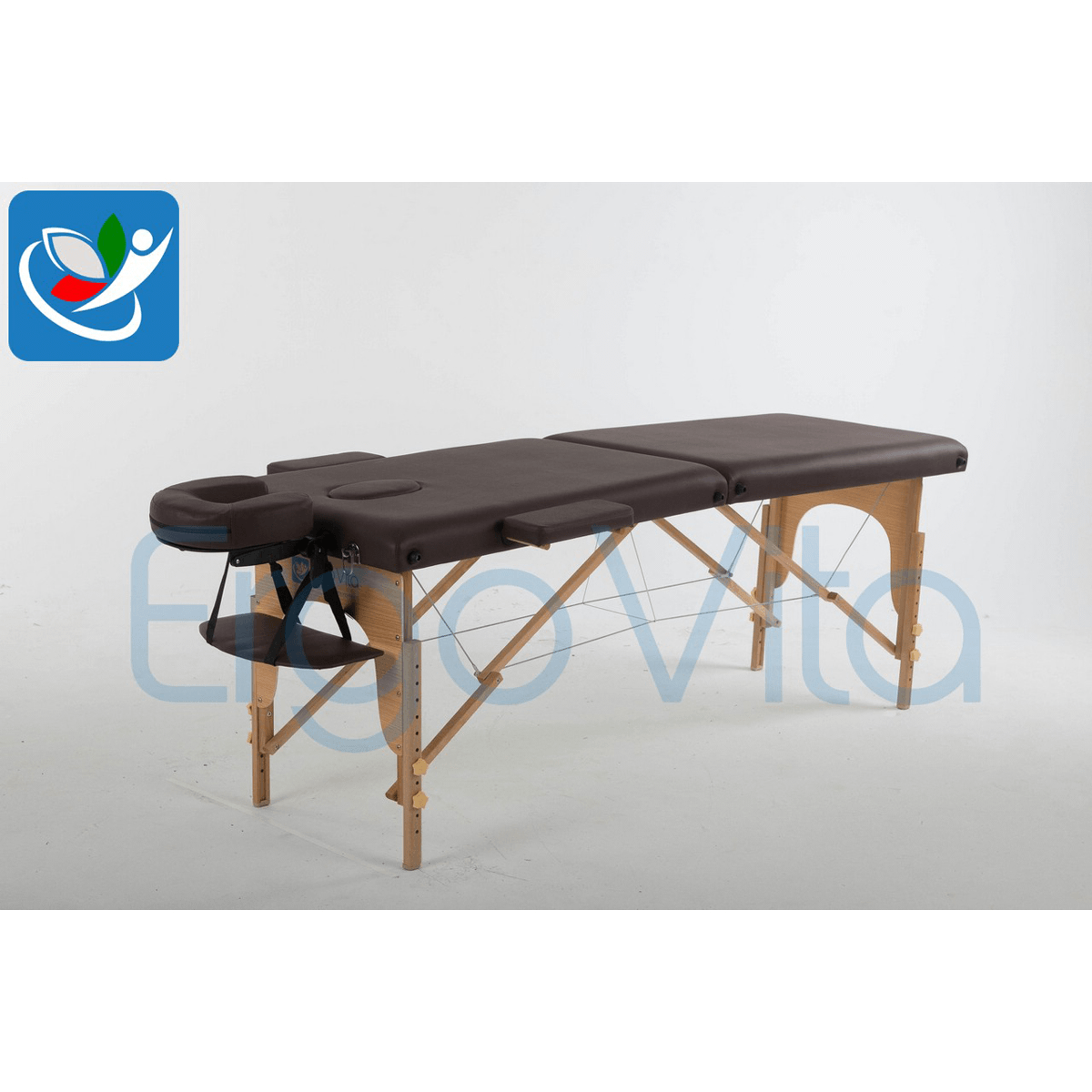 Массажный стол ErgoVita CLASSIC (коричневый) - фото 2 - id-p114489574