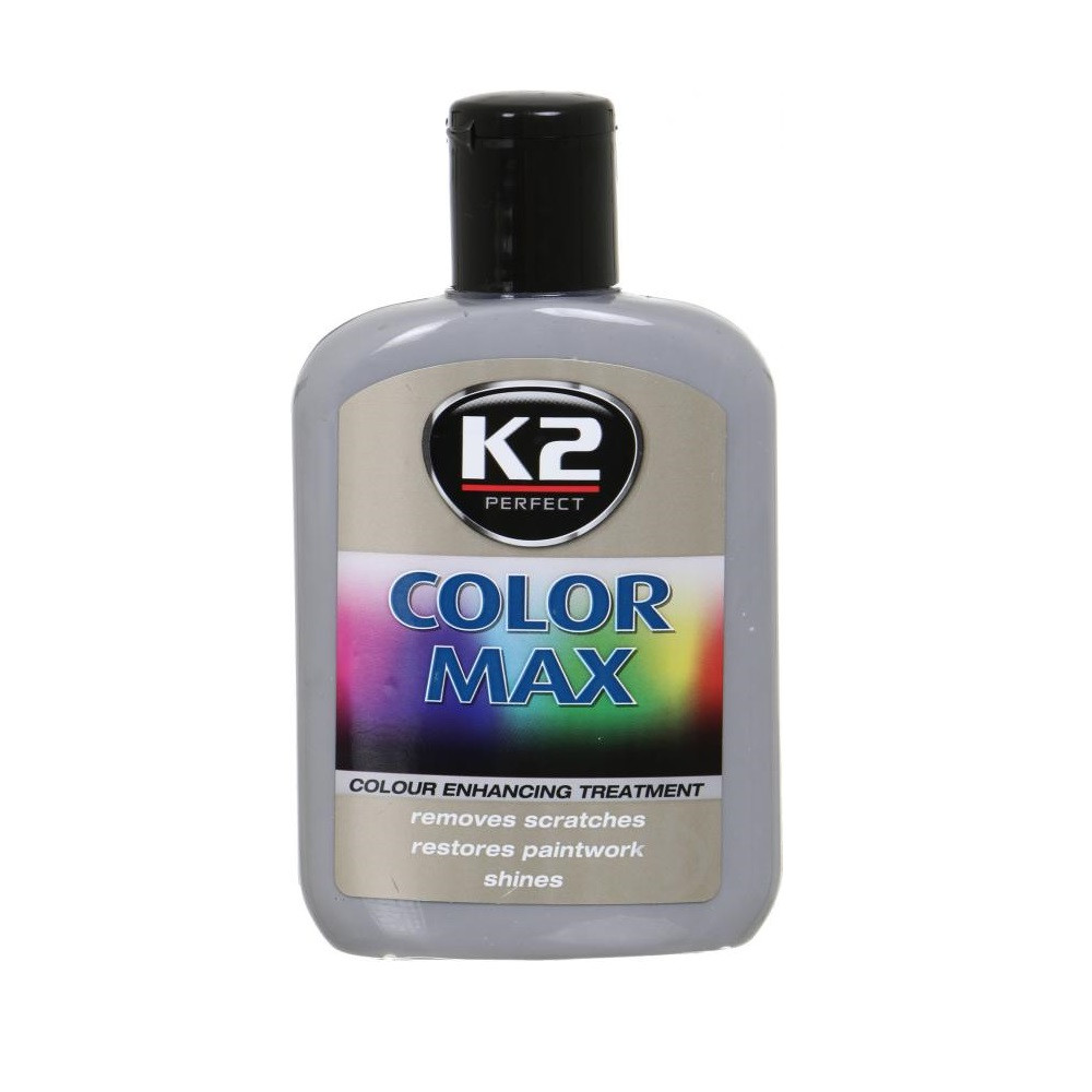 COLOR MAX - Полироль цветная | K2 | 200мл | Серый