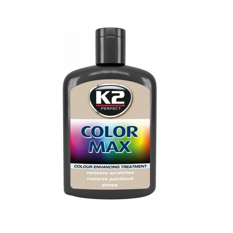 COLOR MAX - Полироль цветная | K2 | 200мл | Черный