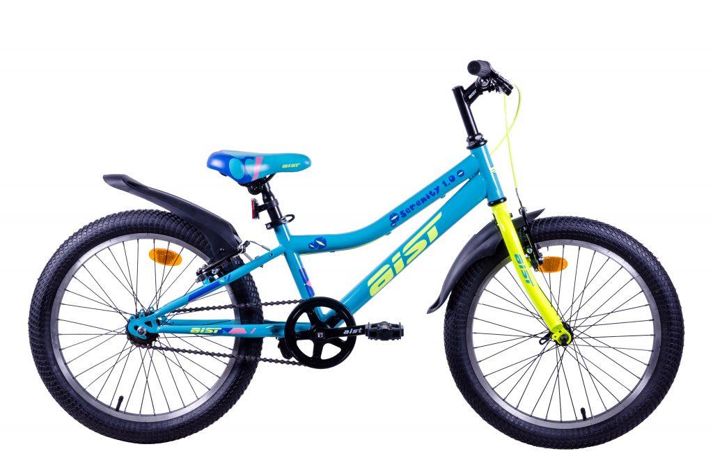 Велосипед горный подростковый AIST Serenity 1.0 (голубой, 2019) - фото 1 - id-p114491820