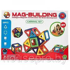 Магнитный конструктор Mag-Building , 28 деталей