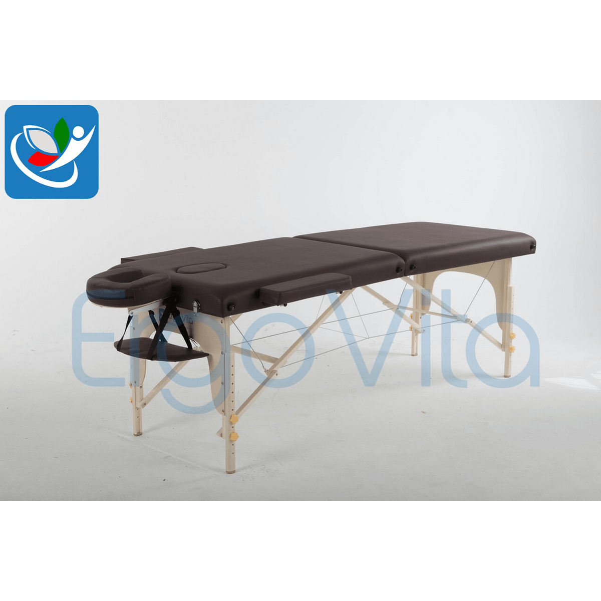 Массажный стол ErgoVita MASTER COMFORT (коричневый) - фото 2 - id-p67689863