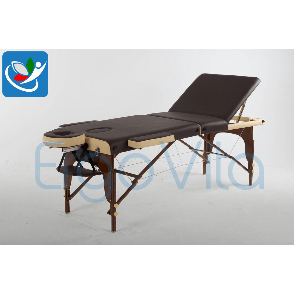 Массажный стол ErgoVita MASTER COMFORT PLUS коричневый - фото 2 - id-p114498848